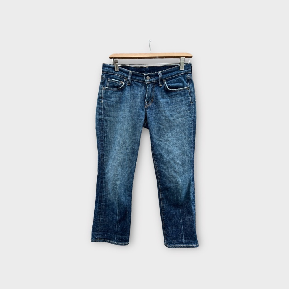 Citizens of Humanity, Kelly cropped stretch jeans size 26”.